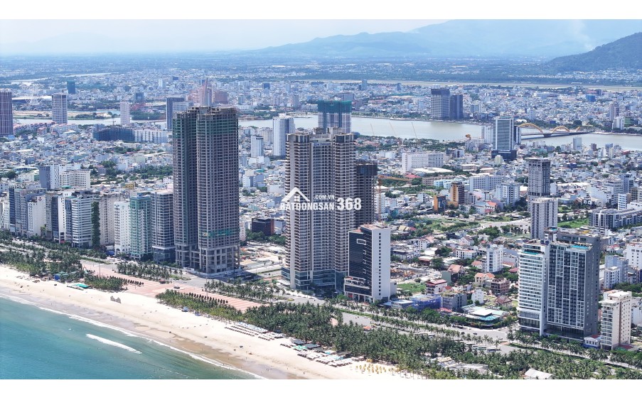 Bán gấp căn studio The Soleil Đà Nẵng, tầng cao view biển, full nội thất, giá 3.3 tỷ